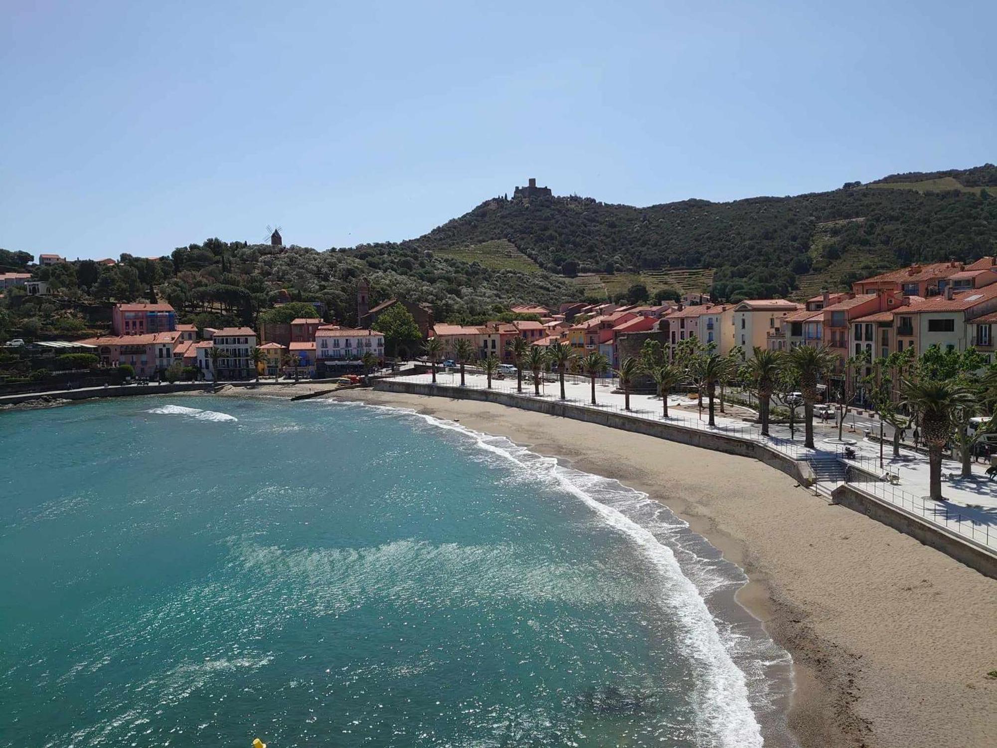 3Conv48- Charmant T2 Avec Vue Imprenable En Face Plage Collioure Apartment Exterior photo